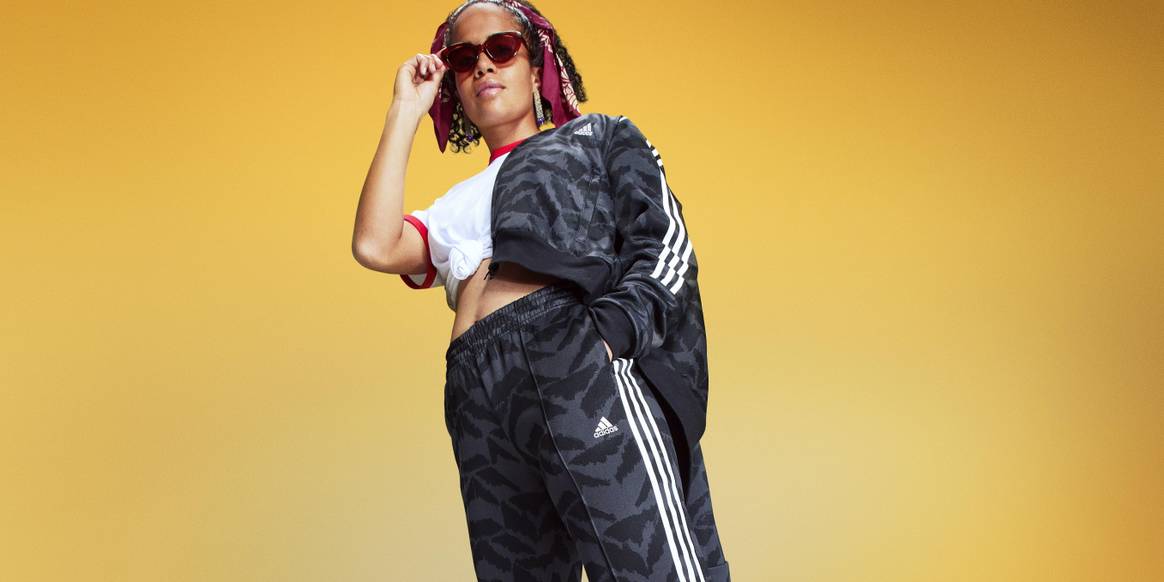 Mary Fowler in der neuen 'Adidas Sportswear'. Foto: Adidas