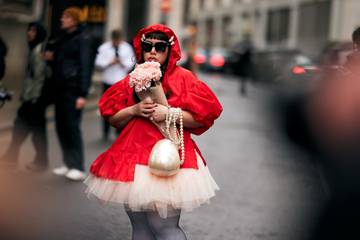 London Fashion Week FW25 streetstyle: Van manga tot militair