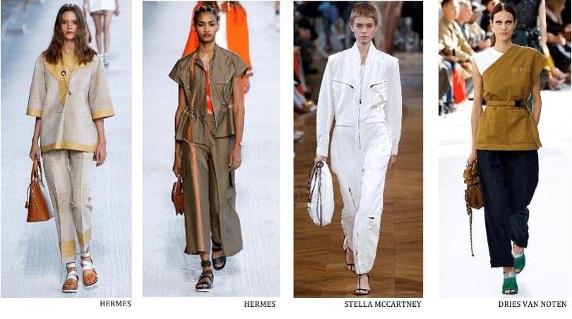 "Велосипедки" и широкие плечи. Лондон, Нью-Йорк, Милан, Париж SS 2019: обзор трендов