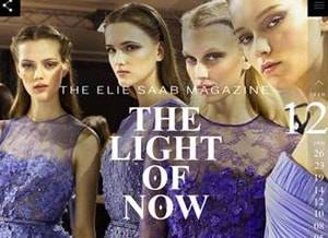 Elie Saab lance son E-Magazine