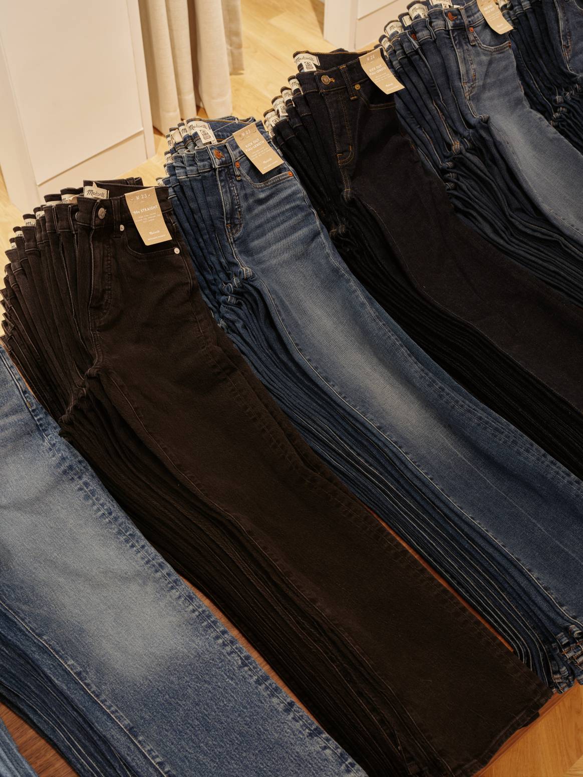 Madewell denim bar in new SoHo flagship store