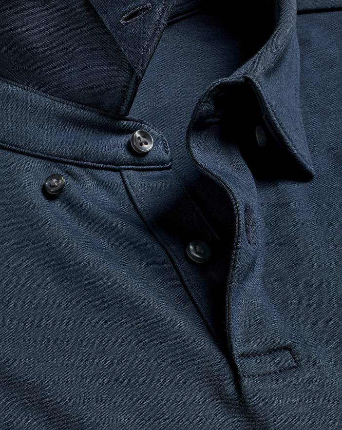 Men's Charles Tyrwhitt Long Sleeve Smart Jersey Polo Shirt | Charles Tyrwhitt