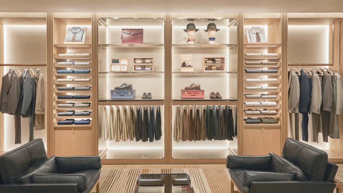 Loro Piana, New Bond Street store in London