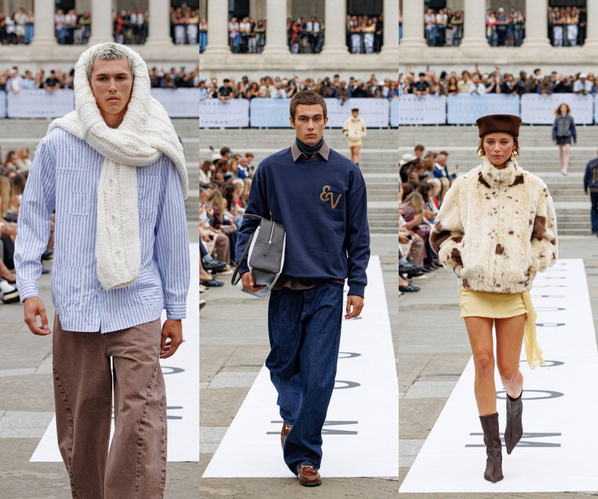 Topshop Trafalgar Square Show, AW25.