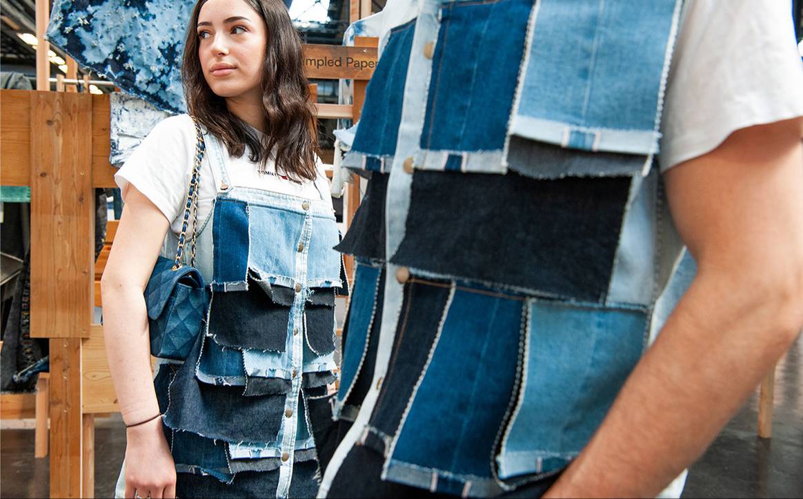 Image: Denim Première Vision. © Andy Rumball | Denim PV hosts styled by Sharabati Denim