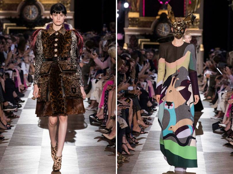 Défilé Schiaparelli "Animalia Fantasia", haute couture automne-hiver 2018-2019