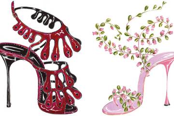 Manolo Blahnik supports mental health with free coloring pages