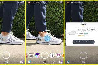 Snapchat teams up with Amazon to launch visual search tool