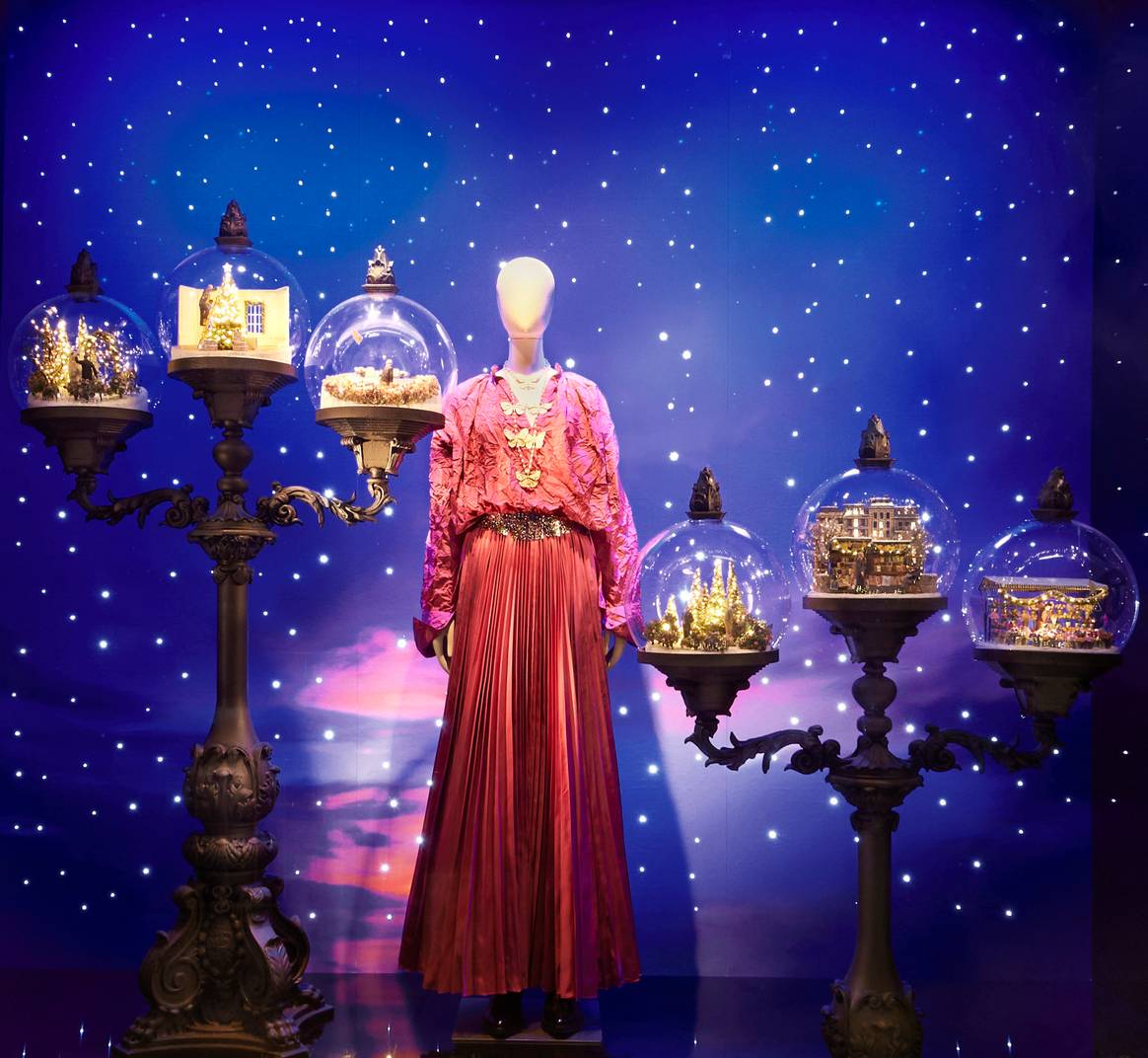 Dior's 'Carousel of Dreams' holiday windows at Saks