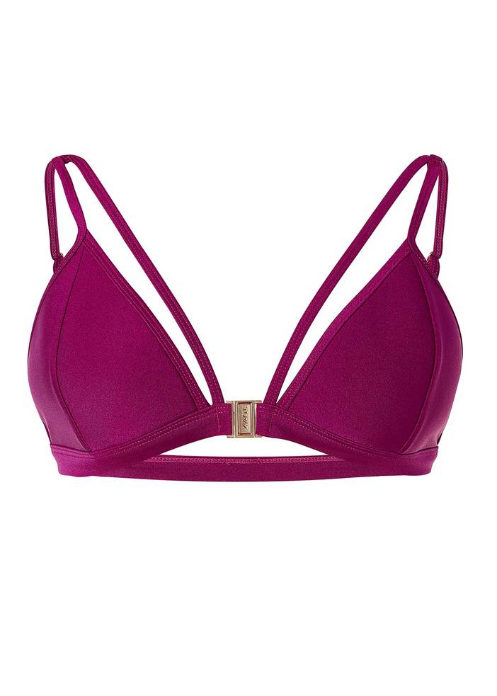 Cut Out Triangle Bikini Top | Topaz Boutique Swim