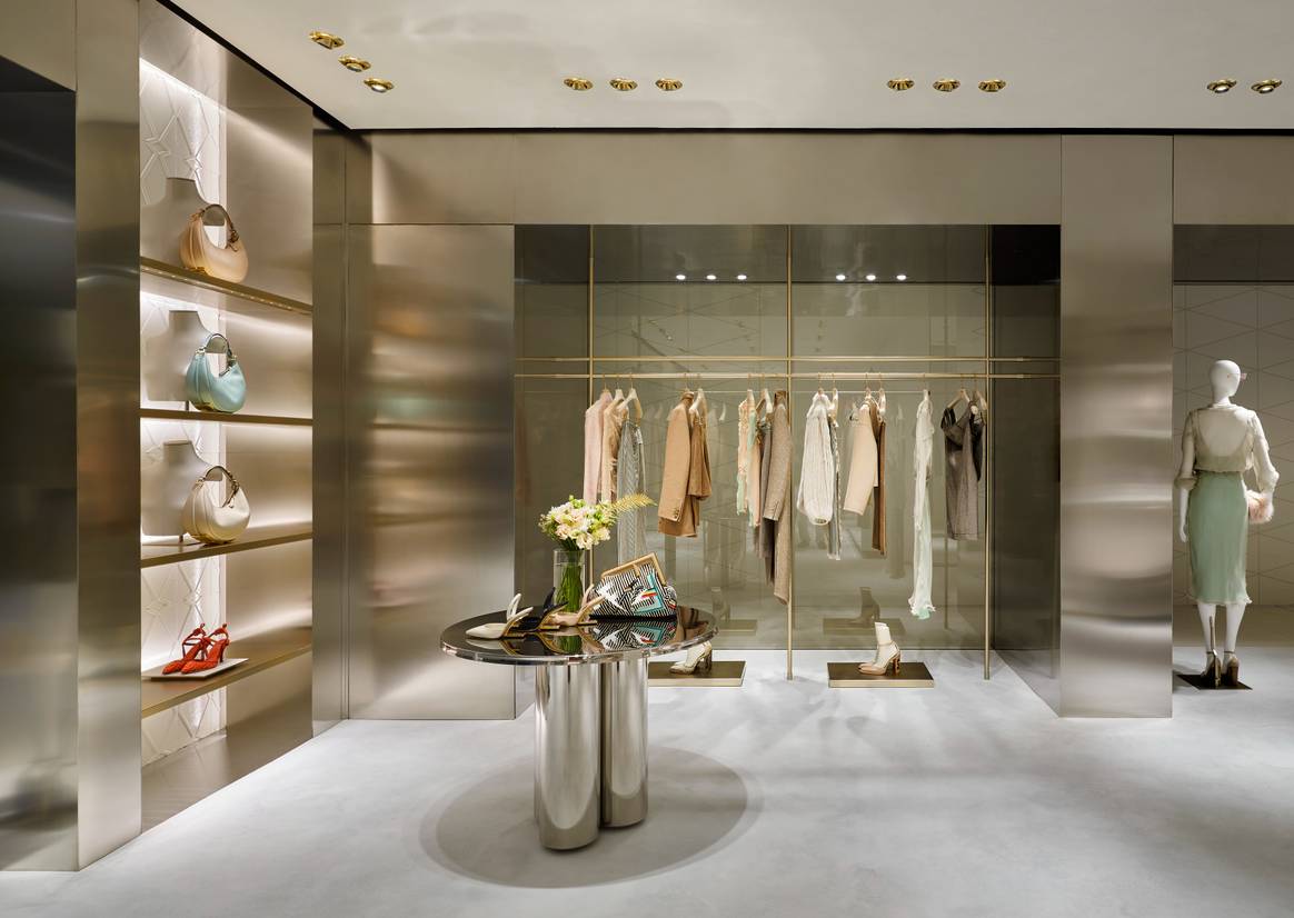 Imagen nueva boutique de Fendi en Madrid