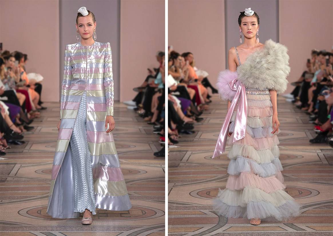 Armani reinterpreta el estilo “folk” durante la Semana de la Alta Costura de París