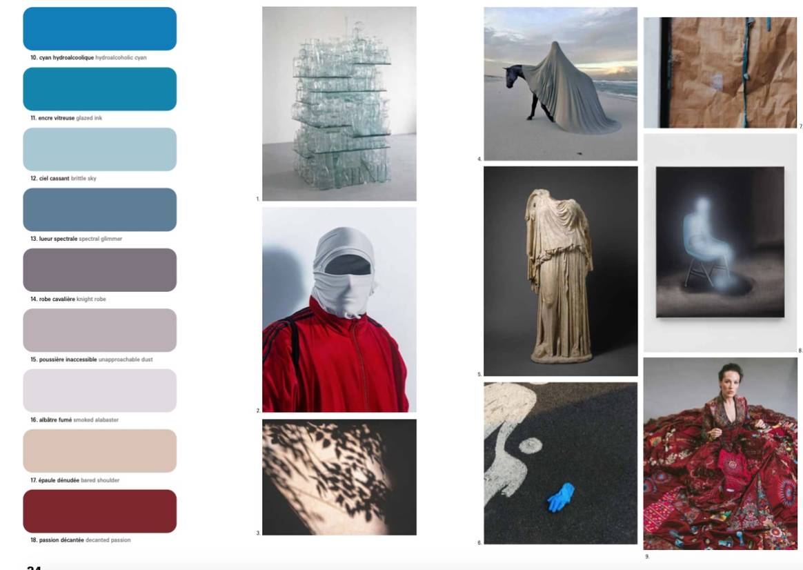 En images : les couleurs de l’automne-hiver 2022-23