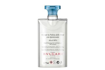 Bulgari fait un don de gel hydro alcoolique aux autorités britanniques 