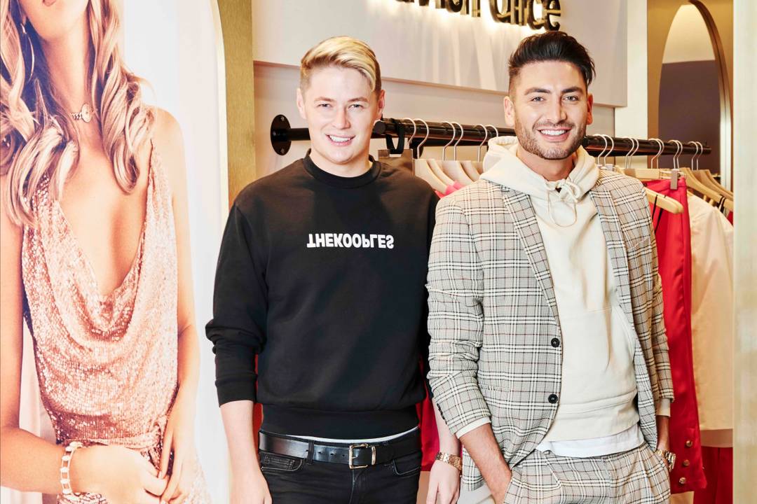 Lee Bloor and Matthew Newton, founders of British clothing brand Lavish Alice.
