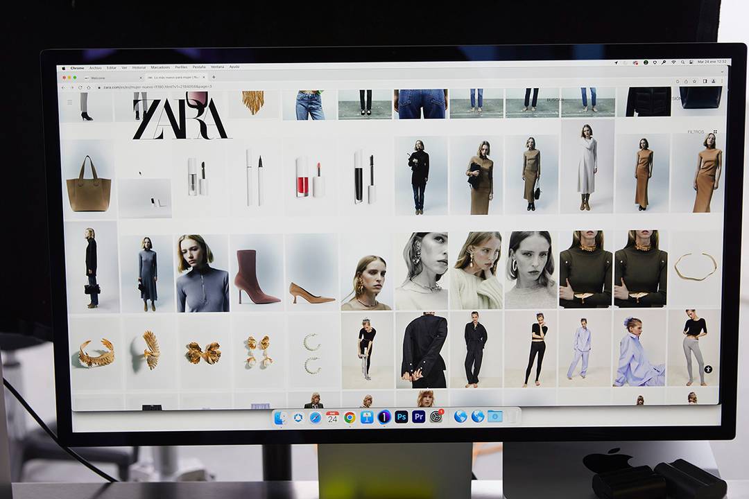 Negozio online di Zara.