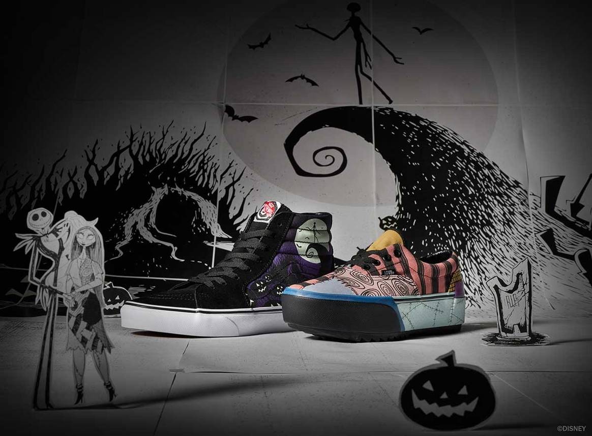 Vans представил коллекцию, вдохновленную фильмом Disney "Кошмар перед Рождеством"