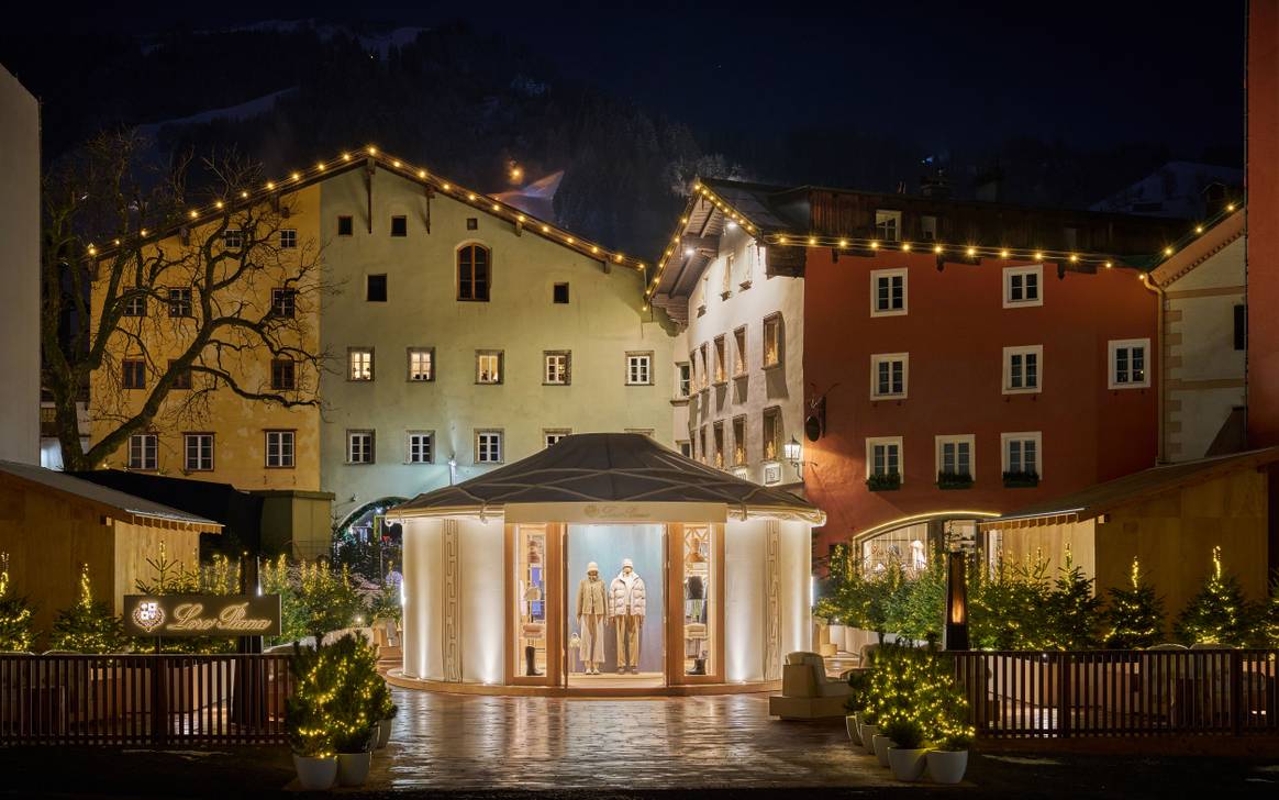 Pop-up von Loro Piana in Kitzbühel