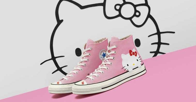 Converse выпустили кеды с Hello Kitty