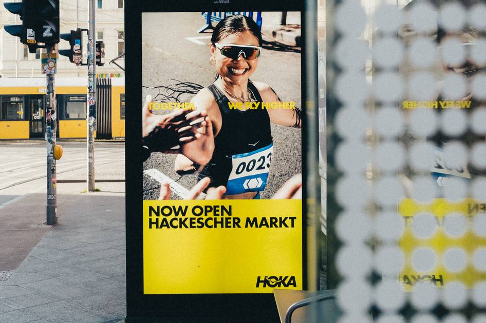 Hoka flagship store Berlin Hackescher Markt