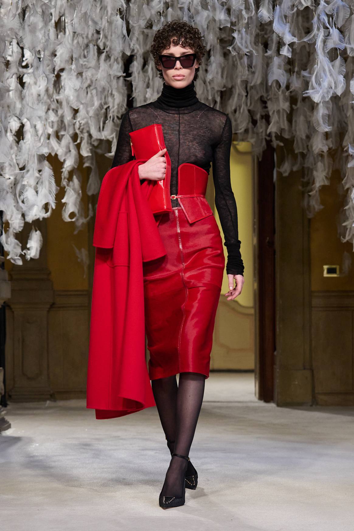MFW FW26 color trends: navy and grey to pink, red and marigold