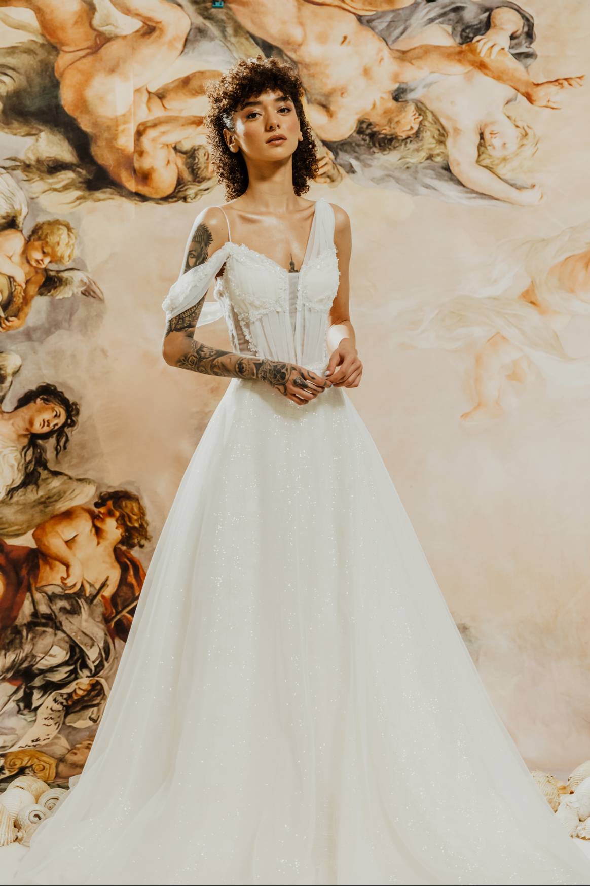 Imagen de Merve Alkan, por cortesía de Madrid Bridal Fashion Week