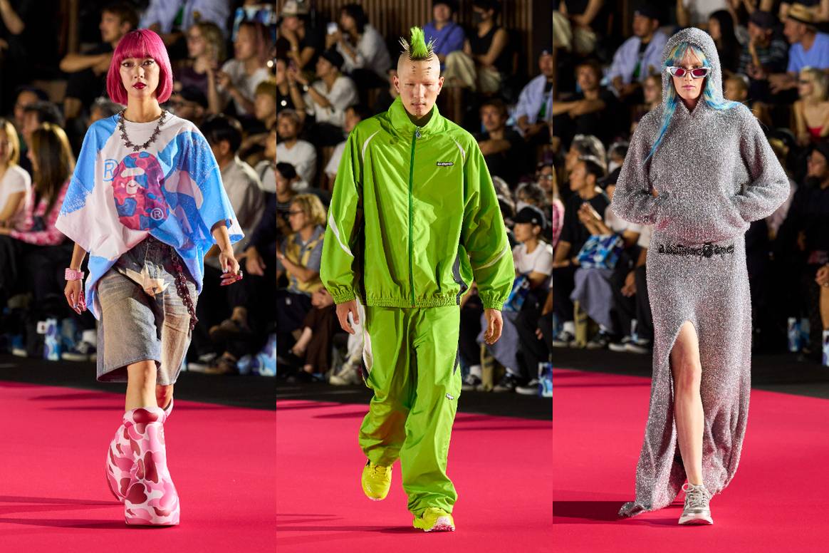 BAPE SS24, Rakuten Fashion Week Tokyo.