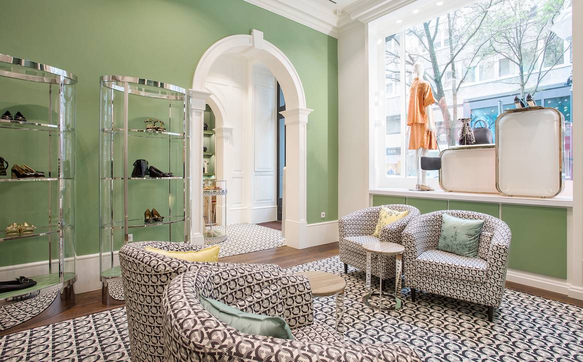 In Bildern: Der neue Pop-up-Store von Salvatore Ferragamo in Frankfurt am Main