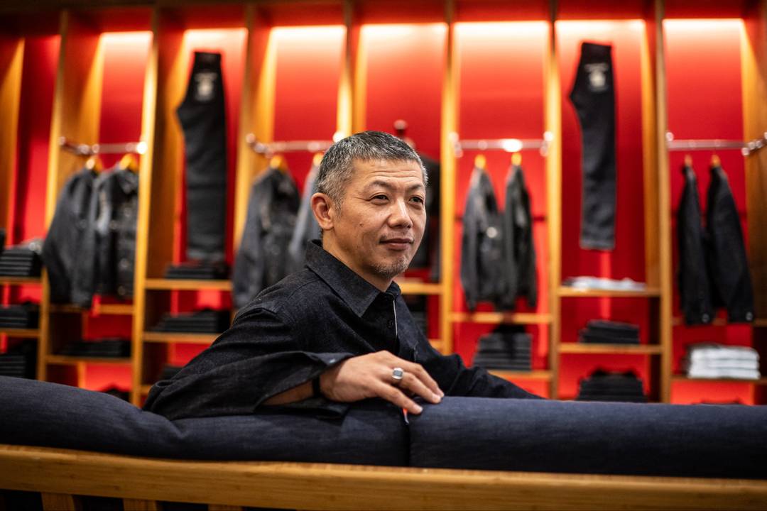 Masataka Suzuki, président de Momotaro Jeans.