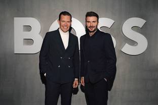 David Beckham gaat ontwerpen voor Boss 