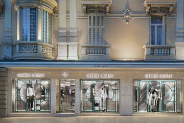 Giorgio Armani opens boutique in Monte Carlo