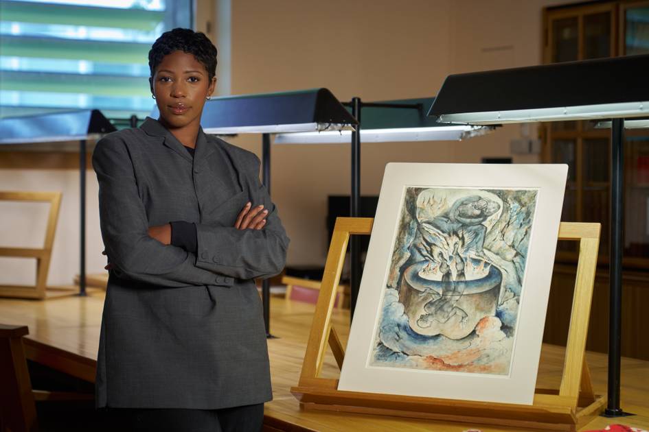 Bianca Saunders capsule collection for Tate inspired by William Blake