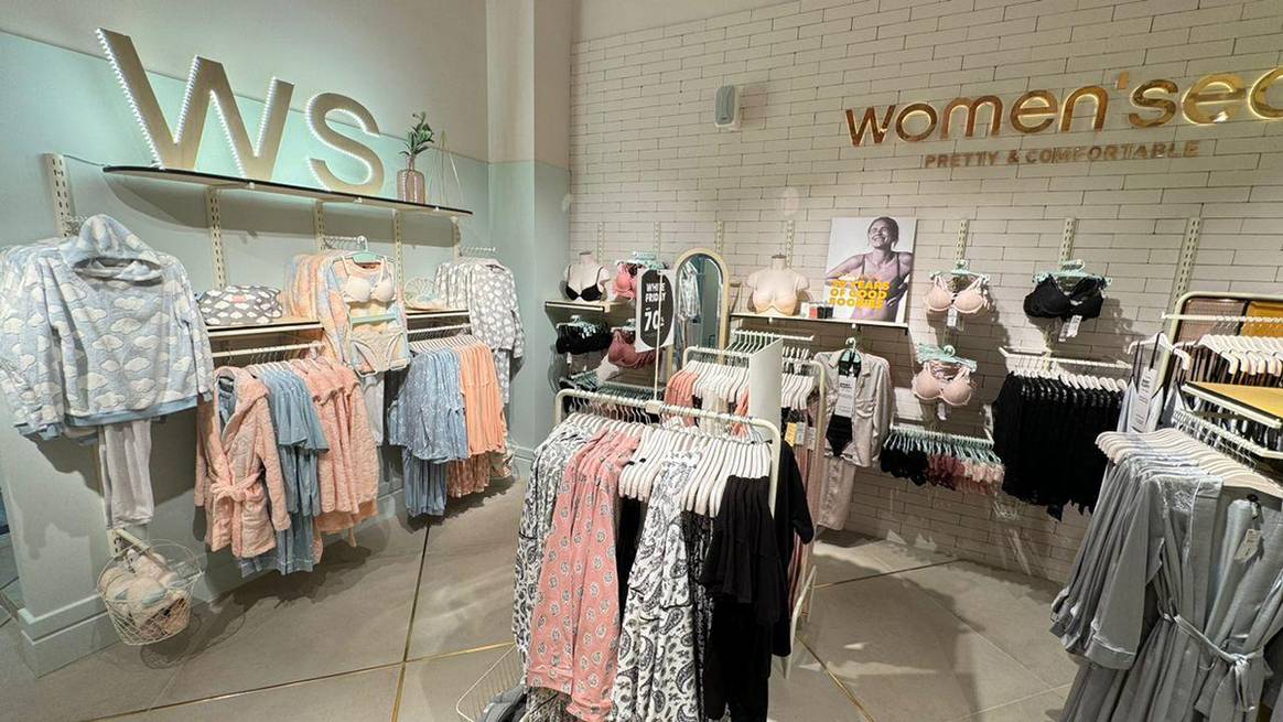 Interior de la nueva tienda de Womens’ecret en Irak.