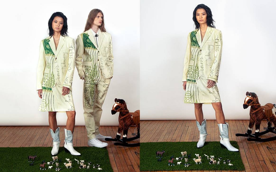 New York Fashion Week : Victor Li  s'inspire des plaines du Wyoming