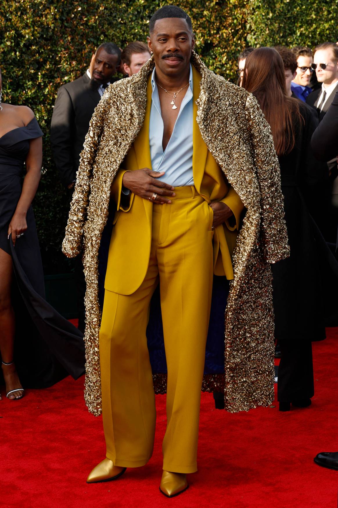 Colman Domingo attends the 29th Annual Critics Choice Awards. January 14, 2024.