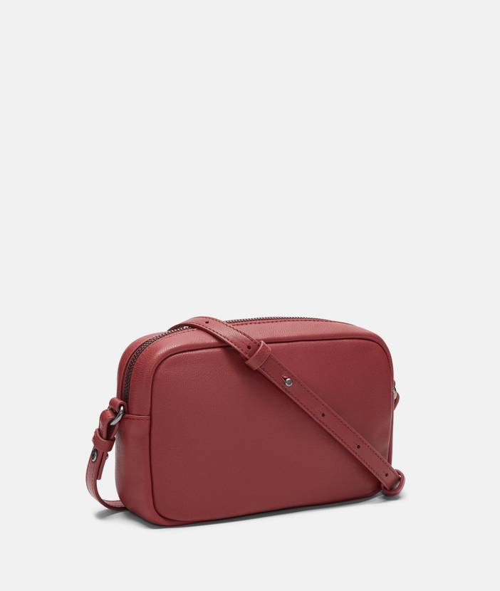 Kleine Camera Bag aus weichem Leder - rot | liebeskind berlin