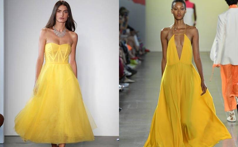 Gespottet: Pantones Modefarben für F/S 2019 auf der New York Fashion Week