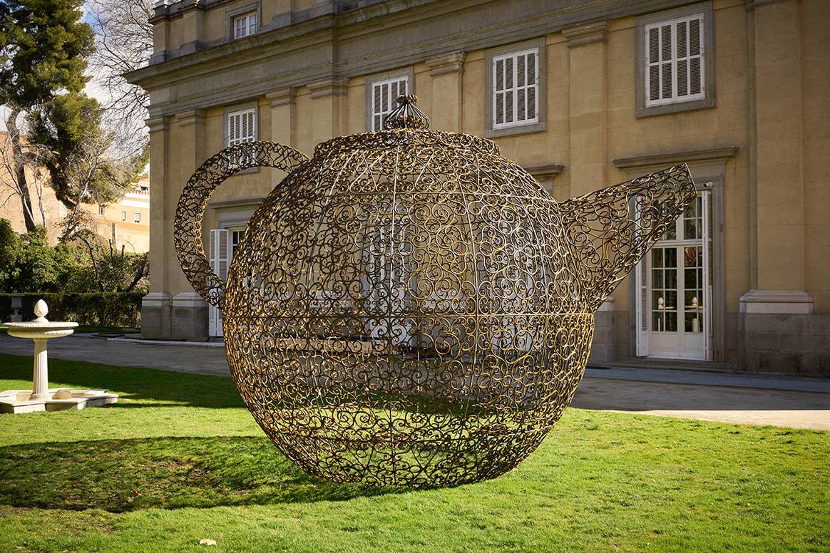 Vista de la exposición “Flamboyant. Joana Vasconcelos”, en el Palacio de Liria del 14 de febrero al 31 de julio de 2025.