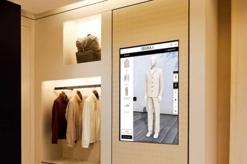 Experiential retail at Zegna