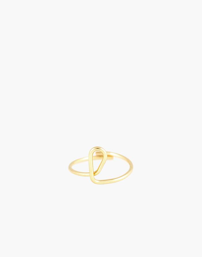 Atelier Paulin™ Poetic Letter Ring | Madewell