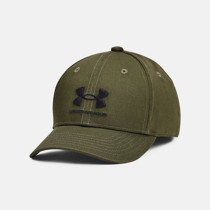 Verstelbare jongenspet Under Armour Branded Zwart / Wit ÉÉN MAAT | Under Armour
