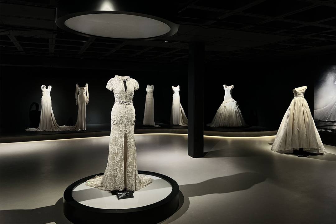 Interior del nuevo espacio “The Gallery” de Grupo Pronovias en su sede central de El Prat de Llobregat, Barcelona (España).