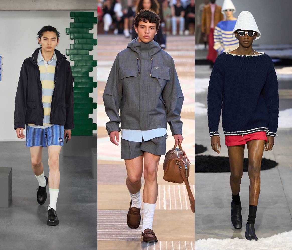 Uomo PE26 : Solid, Louis Vuitton, Prada.