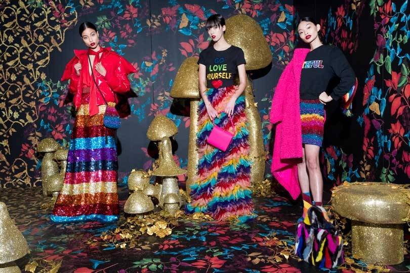 Alice + Olivia inspired by Fantasia for New York Fashion Week