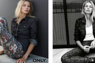 Jessica Hart nueva imagen de la marca ONLY