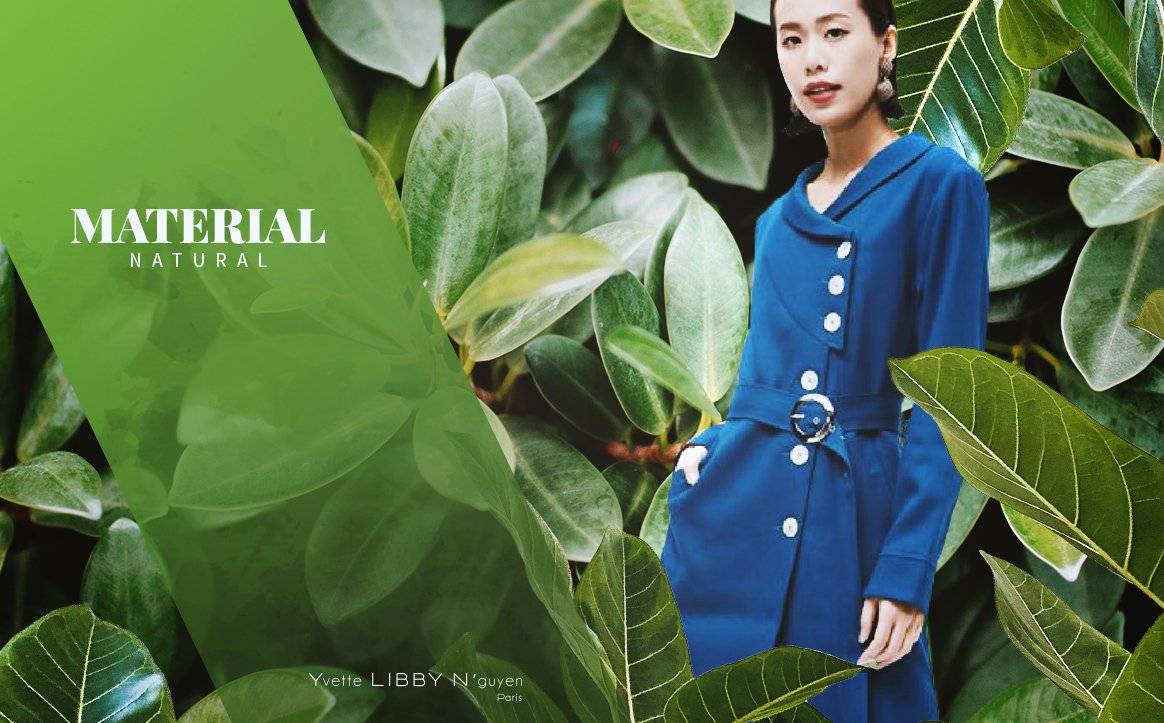 GELATO - Trench coat for women made from 100% Wool Linen