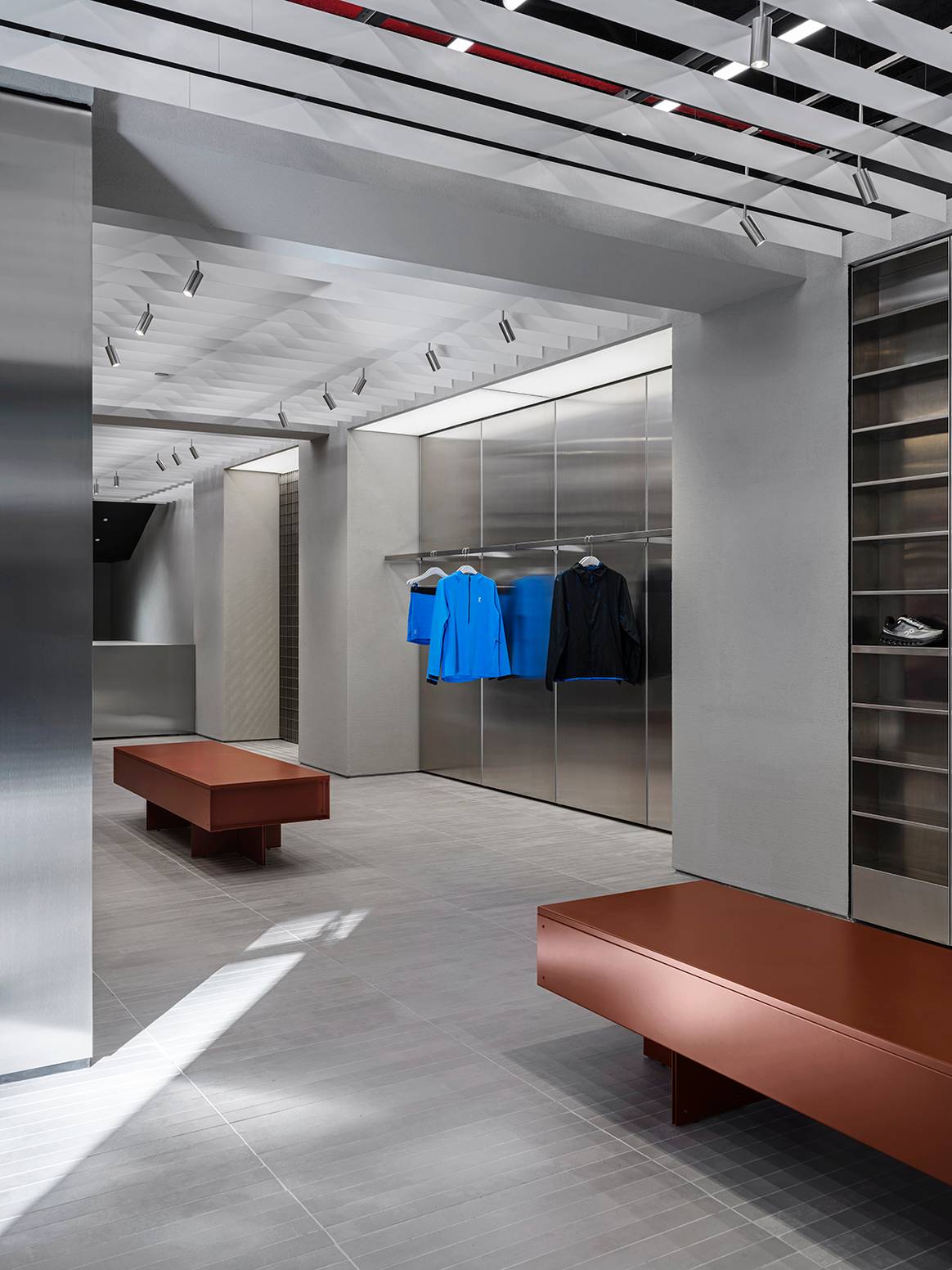 Tienda de On en el número 17 de la calle de Serrano de Madrid (España).