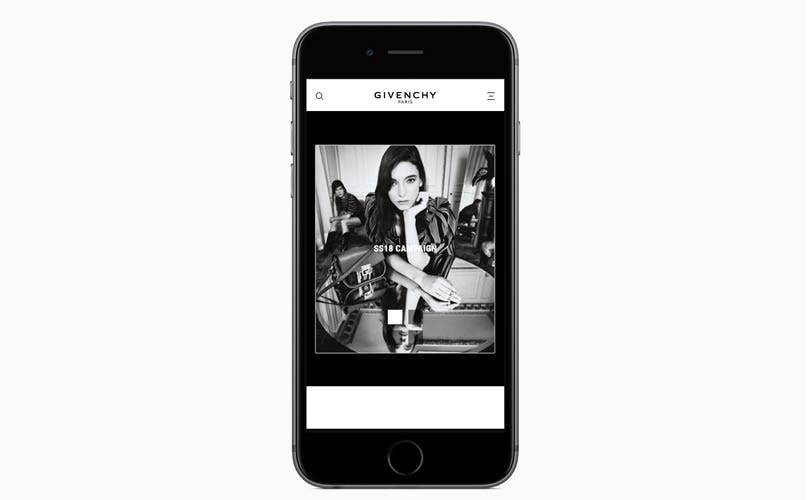 Givenchy rolls out e-commerce platform to the UK