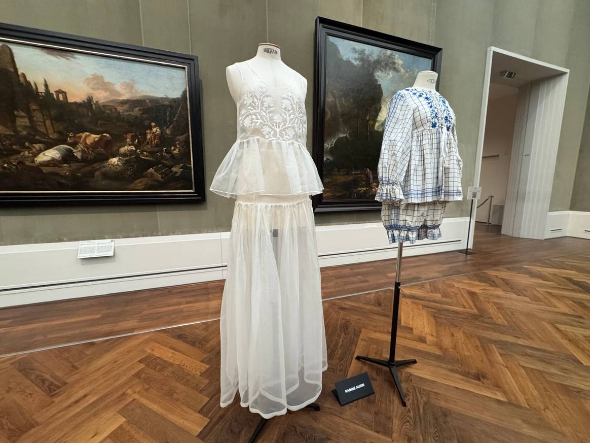 Nadine Aurin at the Berlin Salon