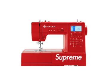 Supreme teams up with Singer to launch “coolest” sewing machine